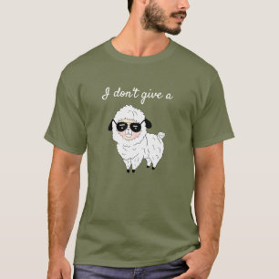 Camiseta No me importa una oveja divertida