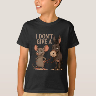 Camiseta No me importa una risa de ratas Sarcasmo, divertid