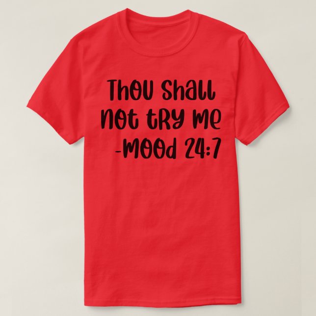 Camiseta No Me Intentará Hemorragia 24 7 2 (Diseño del anverso)