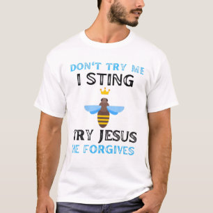 Camiseta No me intentes, intento a Jesús que perdona a la r