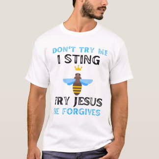 Camiseta No me intentes, intento a Jesús que perdona a la r
