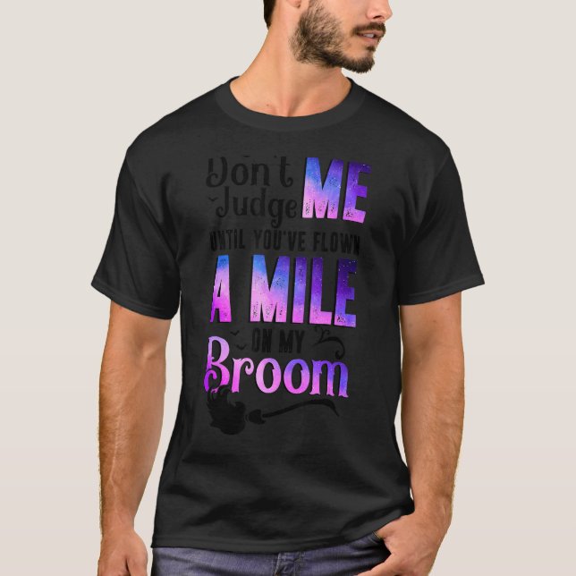 Camiseta No me juzgues hasta que hayas volado una milla sob (Anverso)