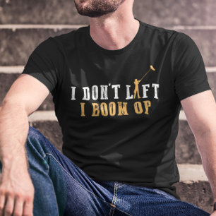 Camiseta No me levanto, boom, vida divertida