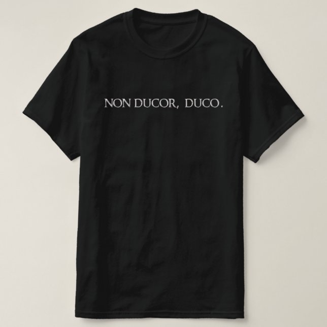 Camiseta No me lideran, yo lidero. (Diseño del anverso)