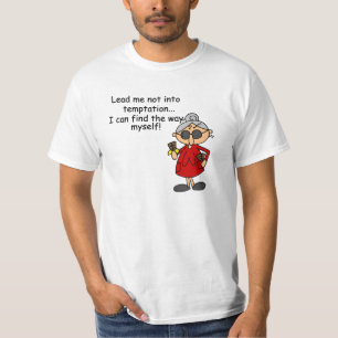 Camiseta No Me Llevo Al Humor De Tentación