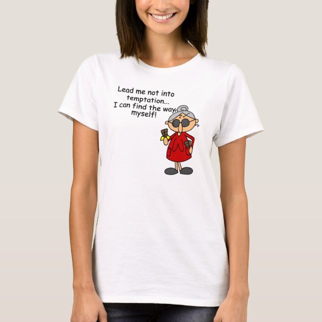 Camiseta No Me Llevo Al Humor De Tentación (Anverso)