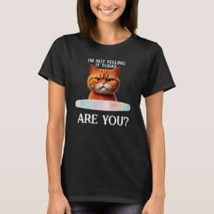 Camiseta No me lo siento hoy... humor gracioso