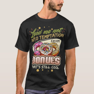 Camiseta No me metas en tentación Concepto de dinosaurio Do