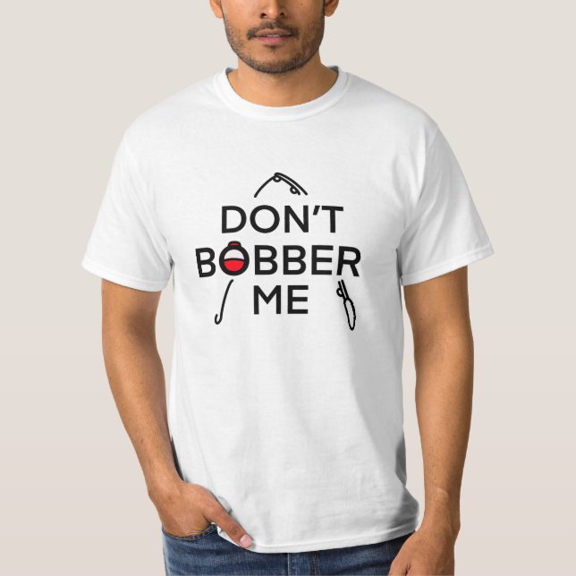 Camiseta No me mires, estoy pescando (Anverso)