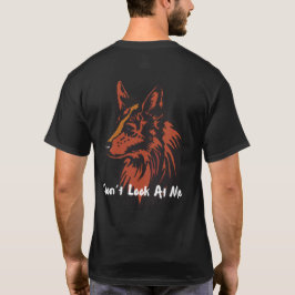 Camiseta No me mires | Wolf Vibes T-Shirt