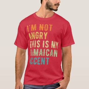 Camiseta No Me Molesta Que Esta Sea Mi Acento Jamaiquino, F