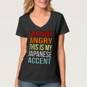 Camiseta No me molesta que este sea mi acento japonés