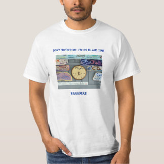 Camiseta ¡No me moleste que estoy el tiempo de la isla!