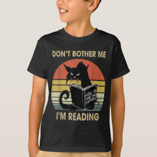 Camiseta No me molestes estoy leyendo libros de lectura de