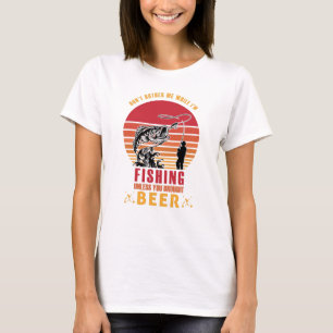 Camiseta No me molestes mientras estoy pescando-pescando-di