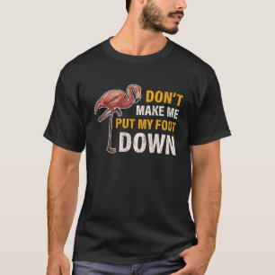 Camiseta No me obligues a bajar el pie por el regalo de fla