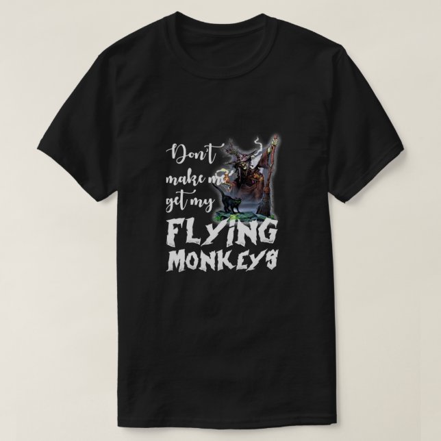 Camiseta No me obligues a conseguir el clásico de mis monos (Diseño del anverso)