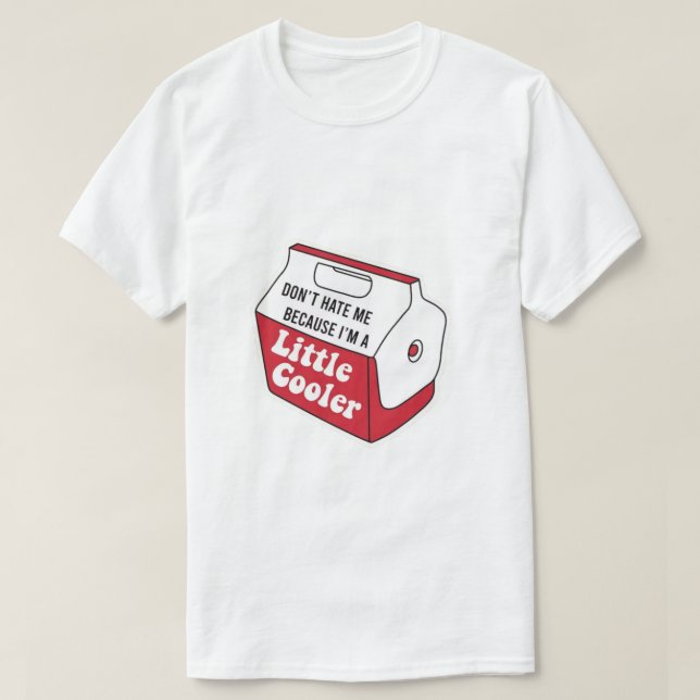 Camiseta No me odies solo porque soy un poco más frío (Diseño del anverso)