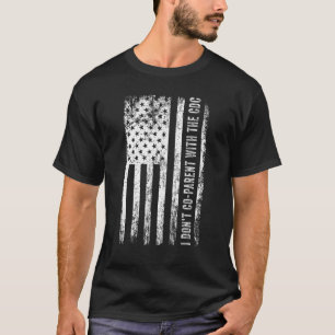 Camiseta No me parezco a la Vinta de la Bandera Estadounide