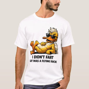 Camiseta No me pedí, era un pato volador pato divertido 