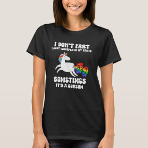 Camiseta No me peo, susurro en mis pantalones - Lindo Unico