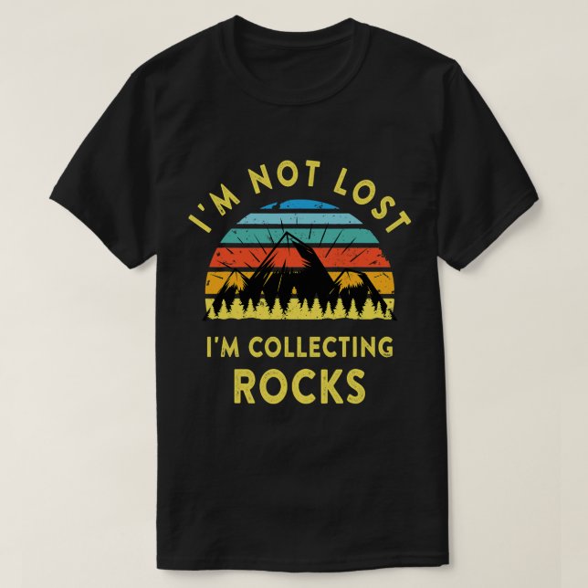 Camiseta No Me Pierdo La Geología De La Recopilación De Roc (Diseño del anverso)