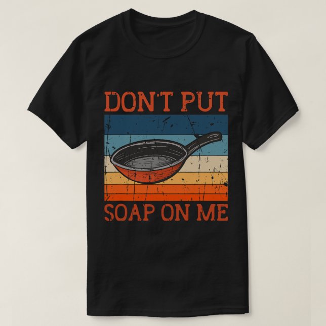Camiseta No Me Pongas Jabón Fraseando Pan Skillet Cookware (Diseño del anverso)