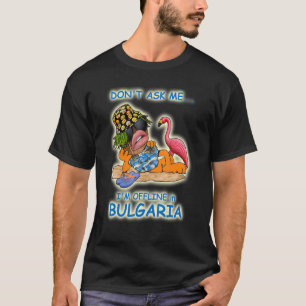 Camiseta No me preguntes si estoy fuera de línea en Bulgari