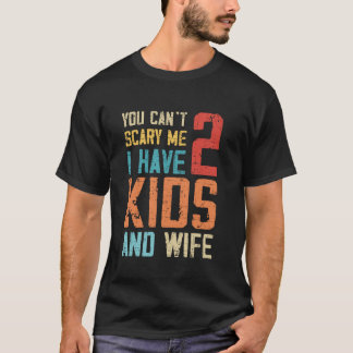 Camiseta No me puedes asustar Tengo dos hijos, Padre D