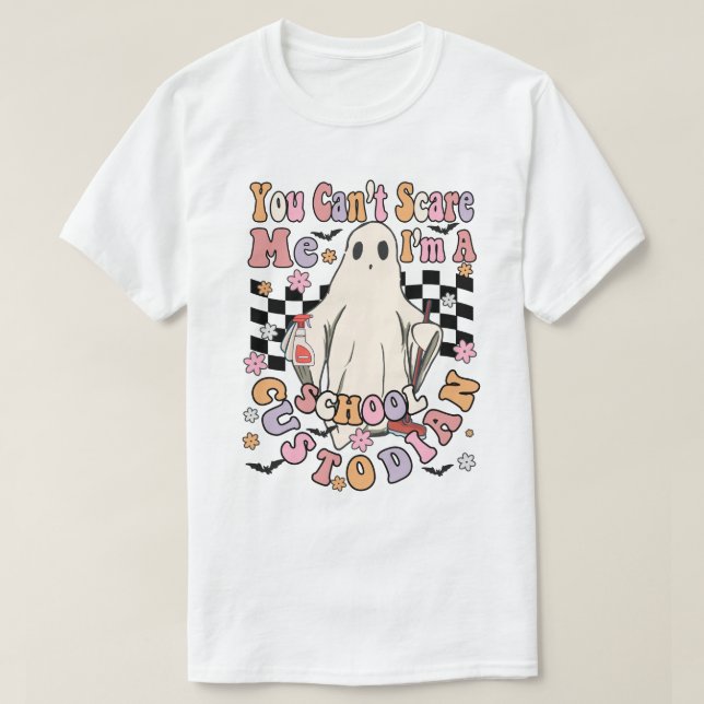 Camiseta no me puedes intimidar, soy un custodio del asesco (Diseño del anverso)