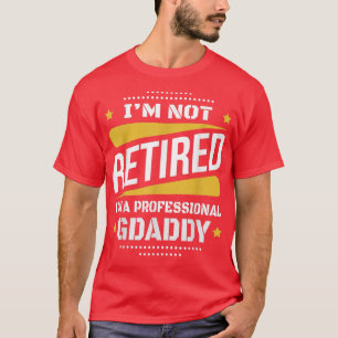 Camiseta No Me Retiro Profesional GDaddy Vintage Retirem