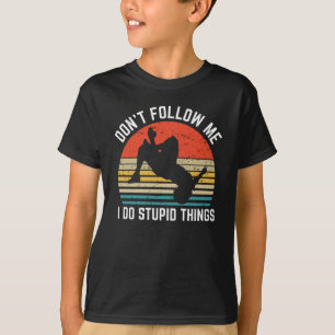 Camiseta No me sigan hago cosas estúpidas Parkour