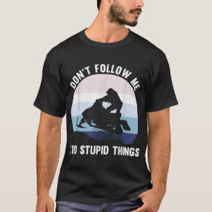 Camiseta No me sigan los motociclistas de los amantes de la