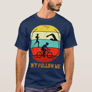 Camiseta No me sigan Triatlón deportiva