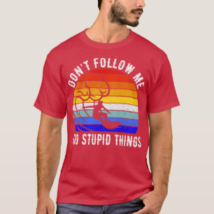 Camiseta No me sigas hago cosas estúpidas Surf III