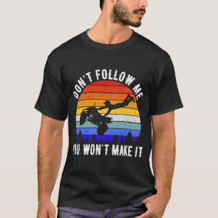 Camiseta No me sigas No lo harás cuatro ruedas ATV