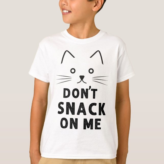 Camiseta No me tomes un gato gracioso 2024 (Anverso)