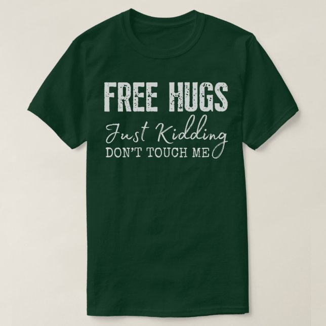 Camiseta No me toquen (Diseño del anverso)