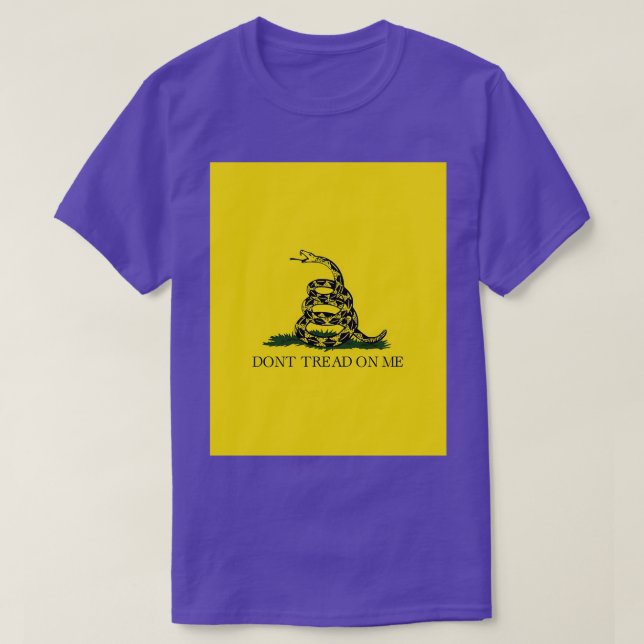 Camiseta No me toquen el gráfico de estilo libertario (Diseño del anverso)