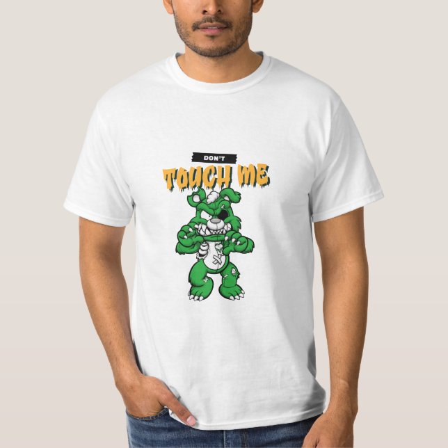 Camiseta No me toques (Anverso)
