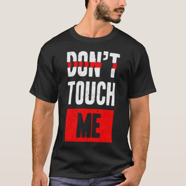Camiseta No me toques (Anverso)
