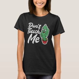 Camiseta No Me Toques Mujer Hombre Cactus Planta Bonita Jar