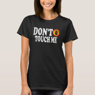 Camiseta No Me Toques Señal Introvertido Antisocial Vintage