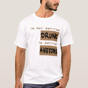 Camiseta No Me Voy a Emborrachar