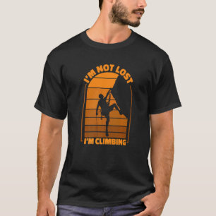 Camiseta No me voy a perder estoy subiendo libre de deporte