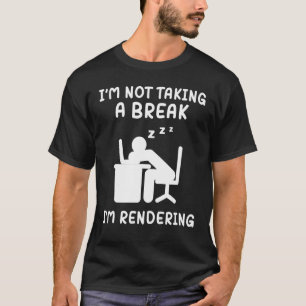Camiseta No me voy a tomar un descanso, estoy presentando u
