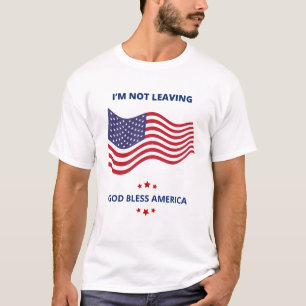 Camiseta No Me Voy Patriótico