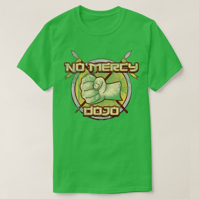 Camiseta No Mercy Dojo (Diseño del anverso)
