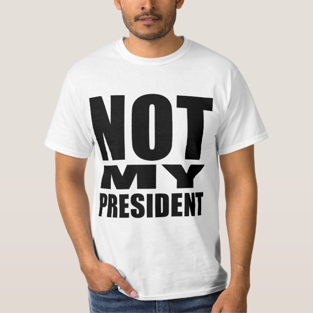 CAMISETA "NO MI PRESIDENTE " (Anverso)