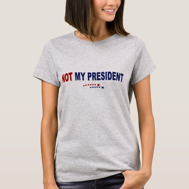 Camiseta No mi presidente (Anverso)